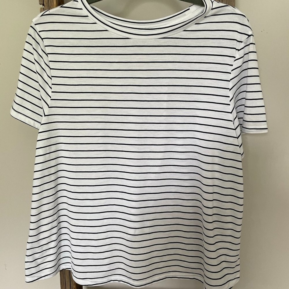 Stripped Active Wear Top Old Navy
